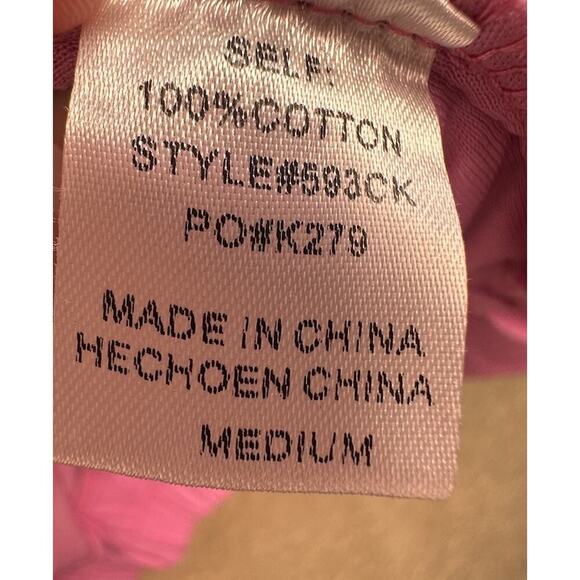 aemi+co Quilted Pink Drop Shoulder Funnel Neck Dixie Jacket Womens Sz M Cottage - Picture 11 of 16